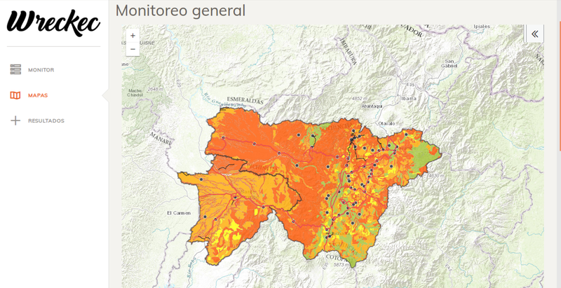 Interzar de monitoreo