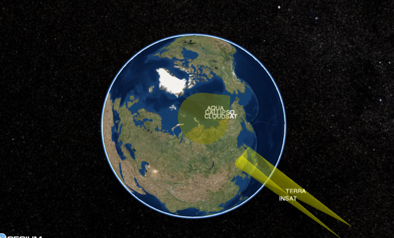 Live Satellite View from Space-Mate