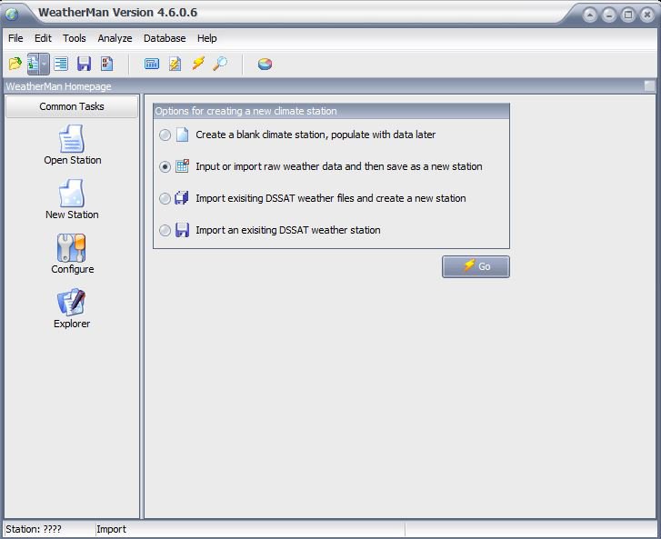 proccessing GCM data on Weatherman (DSSAT)