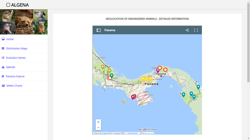 Google maps provide of many APIS in relation with NASA information