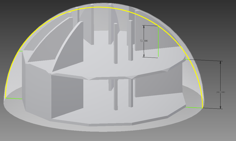 Initial CAD drawings