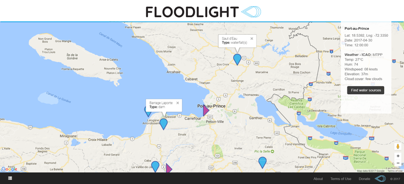 Exploring ground level surrounding water sources that may contribute to flood risk in Port-au-Prince, Haiti